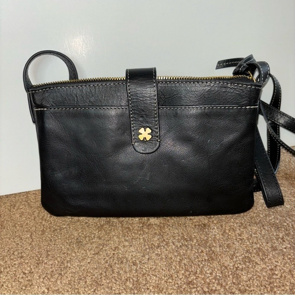 Lucky Brand Black Leather Crossbody